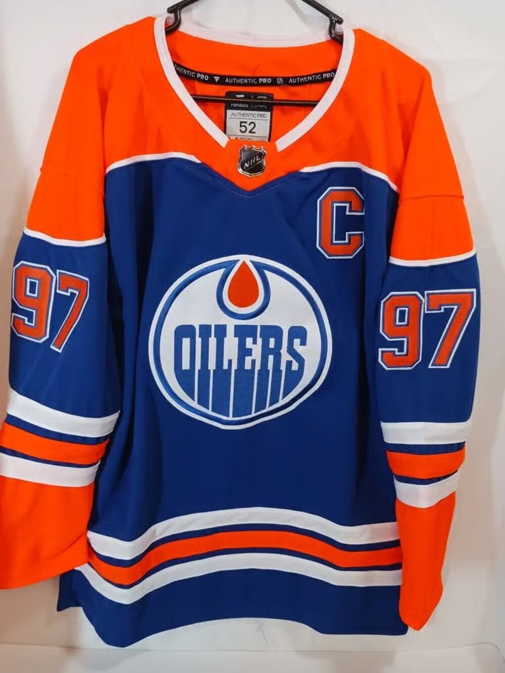 Connor McDavid Royal Stitched Jersey